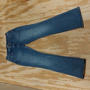 #194.  Ann Taylor Loft Boot cut Curvy jeans